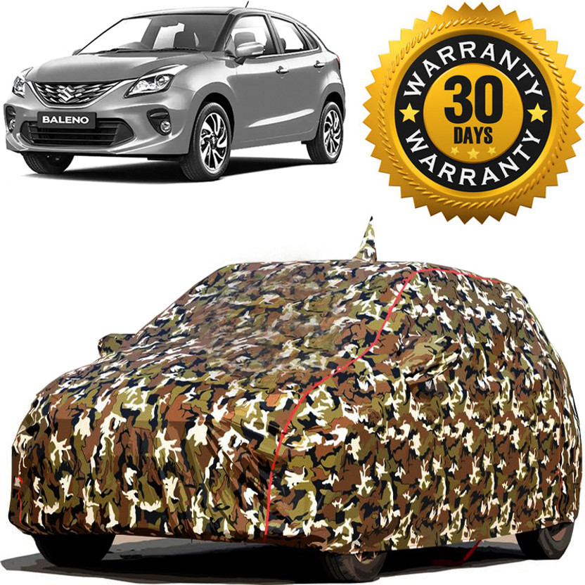 TAXZONE Car Cover For Maruti Suzuki, Maruti Baleno, Baleno ZXi, Baleno 1.6i, Baleno 1.2 Alpha, Baleno Vxi, Baleno 1.2 Delta (With Mirror Pockets)(Multicolor, For 2012, 2013, 2014, 2015, 2016, 2017, 2018, 2019, 2020, 2021, 2022, 2023, 2024 Models)