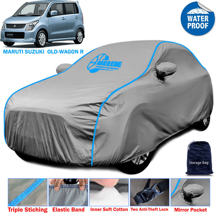GARREGE GARREGE Car Cover For Maruti Suzuki Wagon R 1.0, Wagon R CNG LXI, Wagon R LXI CNG (With Mirror Pockets)(Grey, For 2022, 2023, 2024, 2025 Models) - Flipkart Deal