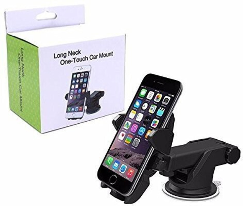 Shivay Enterprises Car Mobile Holder for Anti-slip, Clip, Dashboard, Windshield(Black)