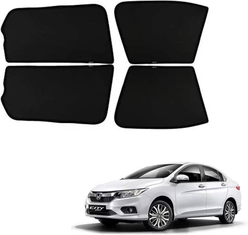 JV Stores JK0089 Honda City window sunshade curtain Car Curtain Price