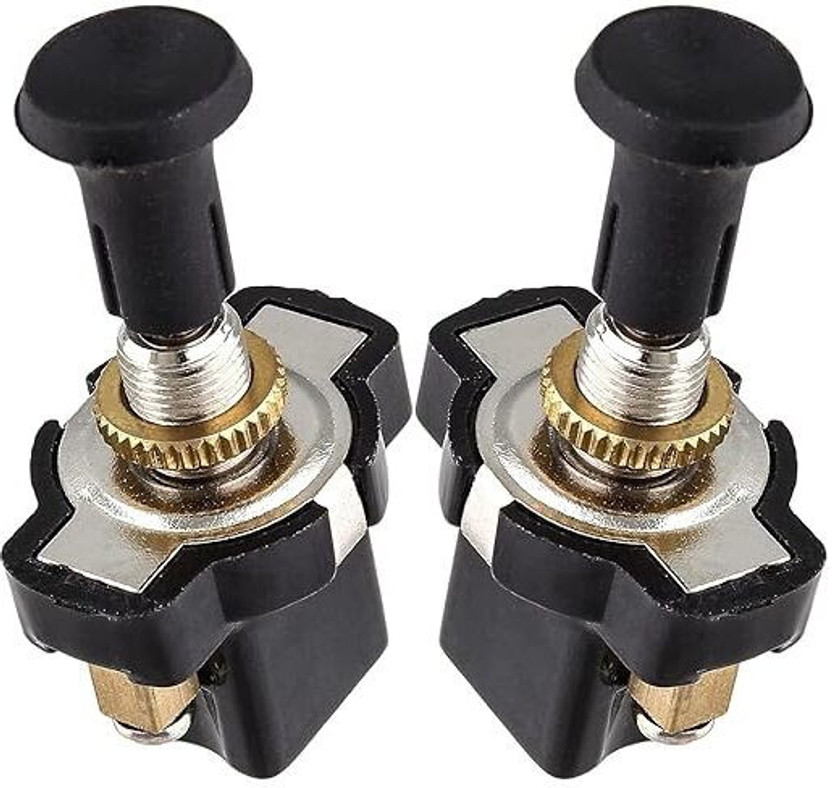 Deedecorwave ON OFF SWITCH 2 Car Dash Switch Panel(12 V)