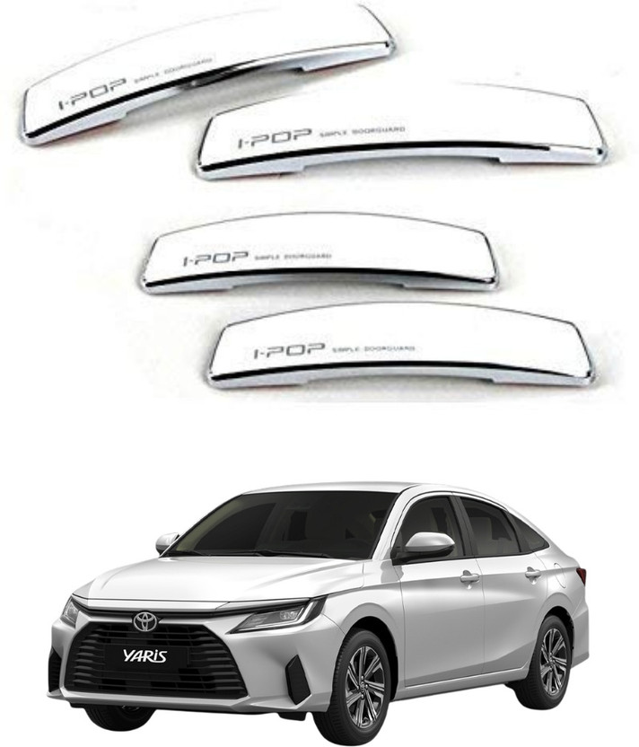 gearvolt gearvolt Plastic Car Door Guard(White, Pack of 4, Toyota, Universal For Car) - Flipkart Deal