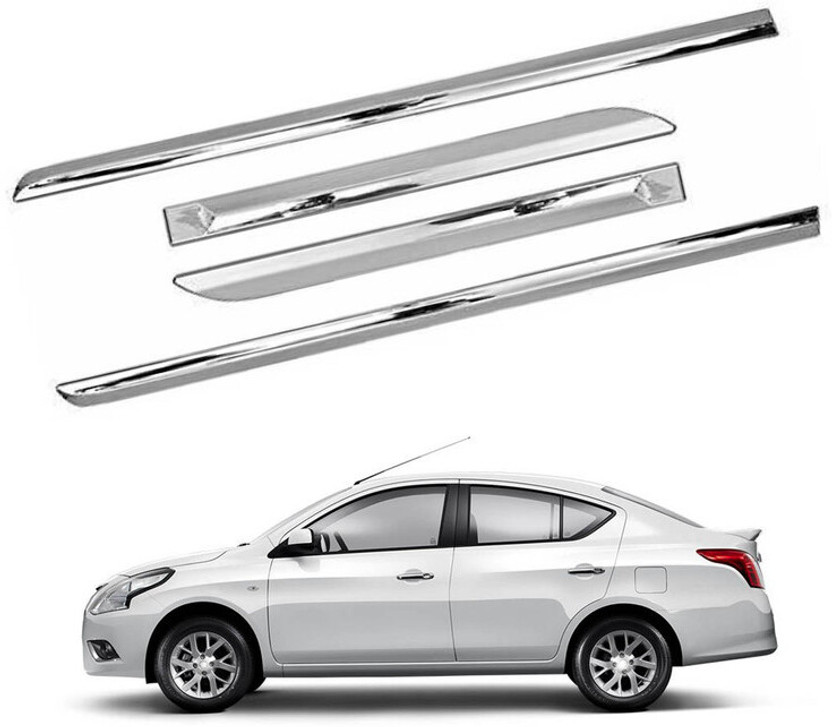 Shopone s/b full crome universal for Sunny Chrome Nissan Sunny Side Garnish