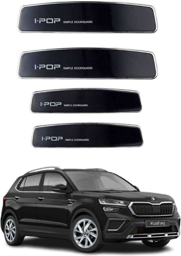 gearvolt gearvolt Plastic Car Door Guard(Black, Pack of 4, Skoda, Universal For Car) - Flipkart Deal