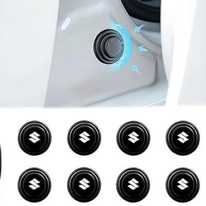 GOGGIAN 8 PCS CAR DOOR SHOCK ABSORBER Car Door Panel(Black)