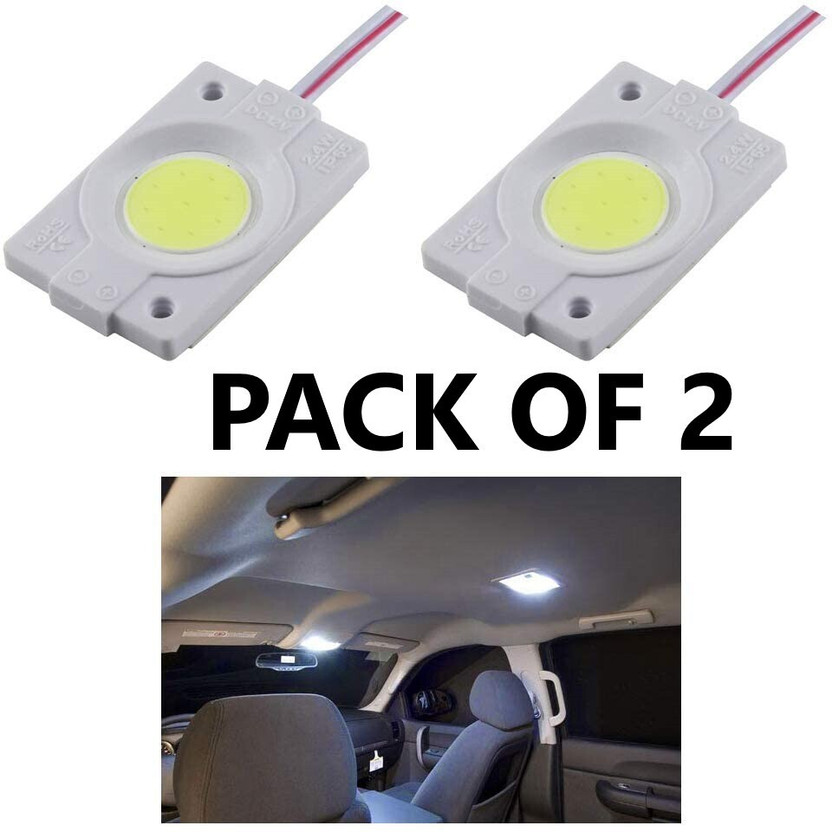 Shrisaishop Led1p2 Car Fancy Lights(White)
