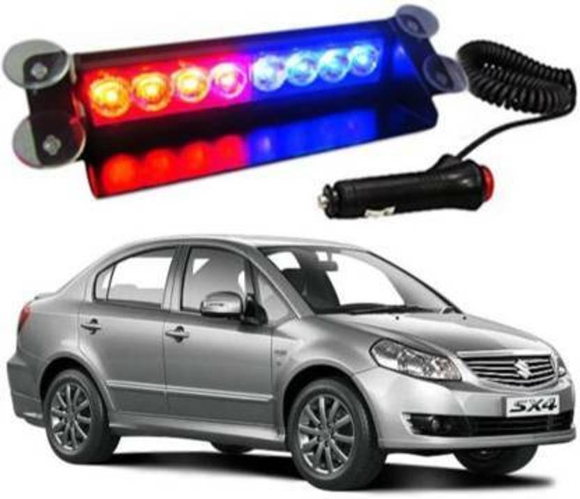 Wener 8 LED Police Car Flashing Lights for sx4 Car Fancy Lights Price