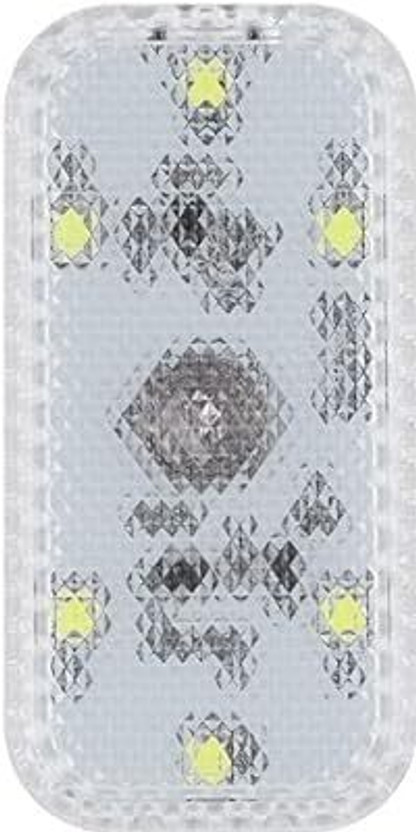QAWACHH QaFktouch Car Fancy Lights(Silver)