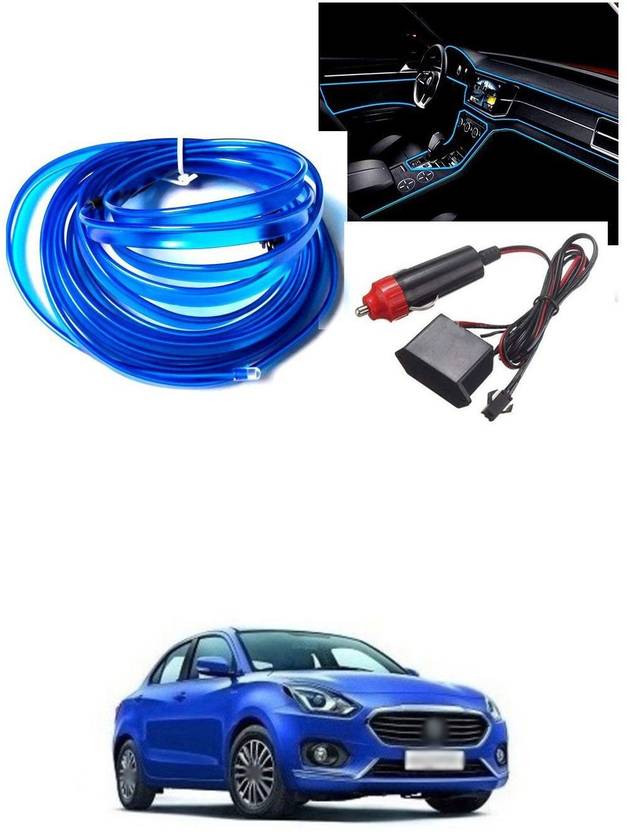 PRTEK El Wire Rope for Automotive Car Interior Panel Gap Decorative 85 ...