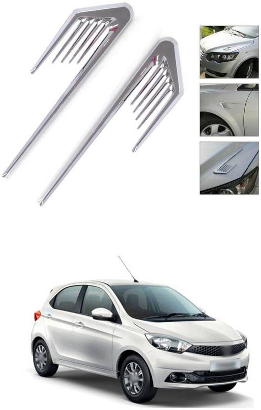 autoformonix Car Fender Bumper Side Wing Intake Flow Badge Stickers for