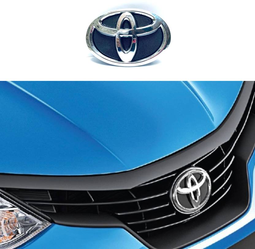 AMARIO Front Bumper Logo/Monogram For Etios 2008Present Toyota Etios