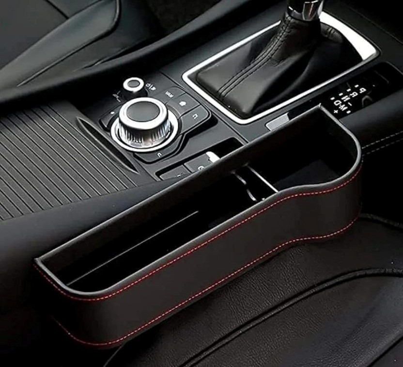 Kathorwares Car Seat Gap Filler Organizer Pocket Storage Box Leakproof Holder Car Side Seat Catcher(10 L)