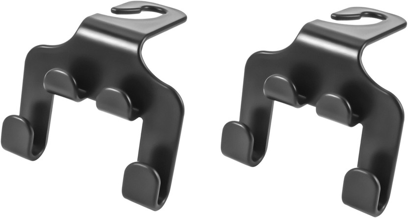BLAPOXE Durable Car Back Seat Hooks Hanger for Purses and Bags Car Multi Pocket(10 L)