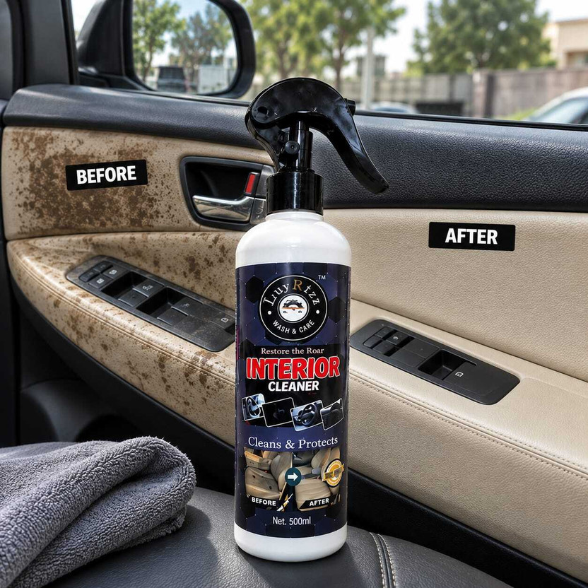 LUYRTZA LUYRTZA car interior cleaner and dashboard protectant spray CIC-CLN-003 Vehicle Interior Cleaner(500 ml) - Flipkart Deal