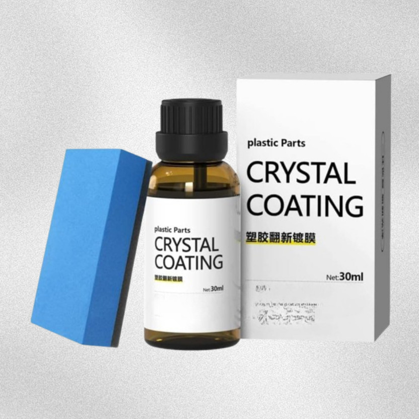 MONEYORA Plastic Coating Liquid for Long Lasting Gloss Finish Plastic Shine Restorer for Interior Trim Surfaces Vehicle Interior Cleaner(30 ml)