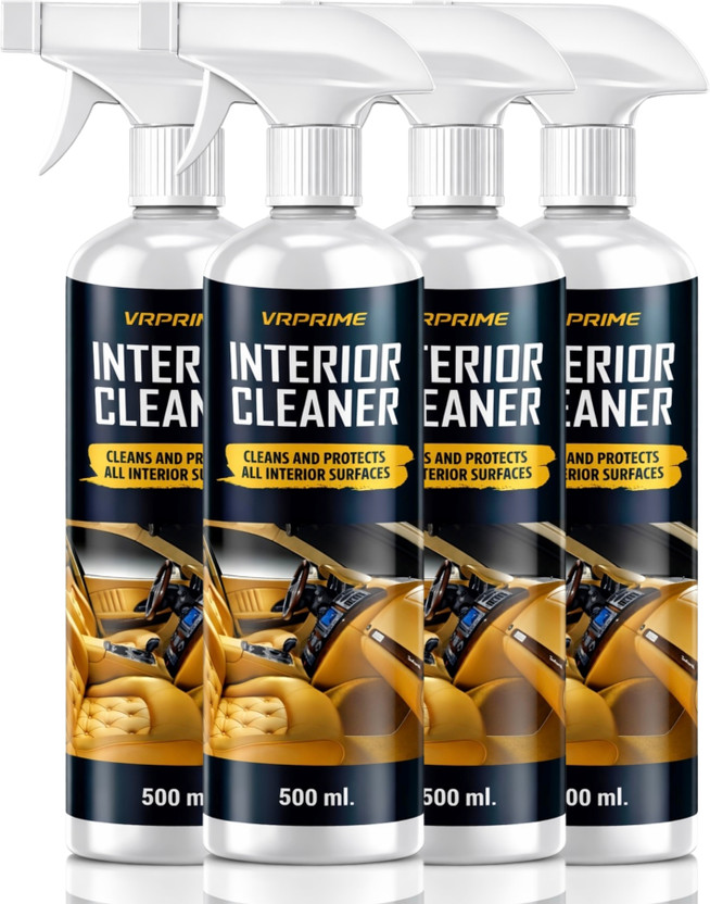VRPRIME Interior Car Care Spray | Cleans, Shines & Protects Dashboard Multi-Surface, Shine & Protection Vehicle Interior Cleaner(2000 ml)