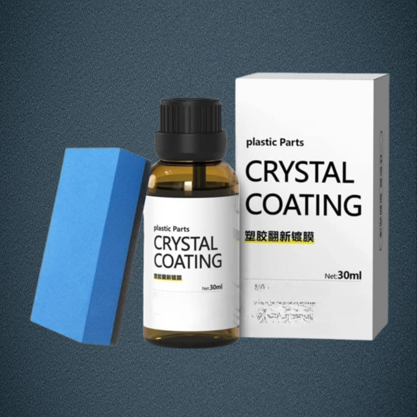 LUXORIO Plastic Care Solution for Long Lasting Gloss Finish Plastic Coating Liquid for Interior Surface Protection Vehicle Interior Cleaner(30 ml)