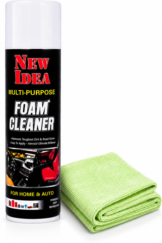 NEWIDEA NEWIDEA New Idea Foam Cleaner Cleaning Kit New Idea Foam Cleaner 500ml Combo Vehicle Interior Cleaner(500 ml) - Flipkart Deal