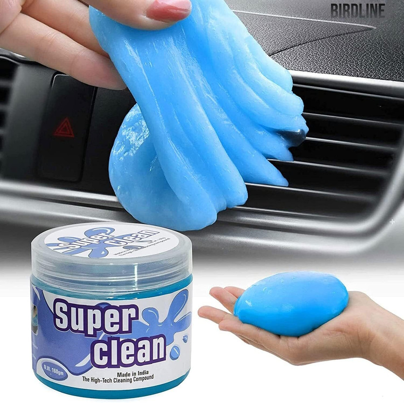 EKALING TRADERS Multipurpose Slime Jelly Kit For Car Interior Ac Vent Dashboard Car Cleaning Gel Multipurpose Slime Jelly Kit For Car Interior Ac Vent Dashboard Car Cleaning Gel Vehicle Interior Cleaner(160 g)