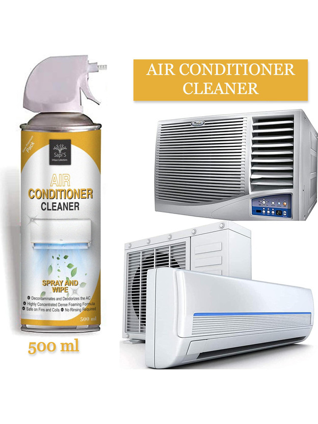 Flipkart SAPI'S Air Conditioner Cleaner Spray 500ml for Home and Car AC Vacuum Cleaner Nozzle - Flipkart Deal