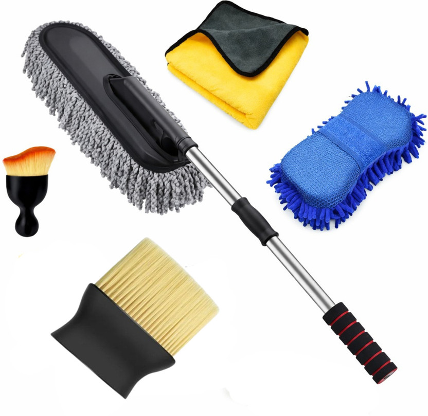 khushmogal hub Care Cleaning Set all 05 Vehicle Interior Cleaner(600 ml)