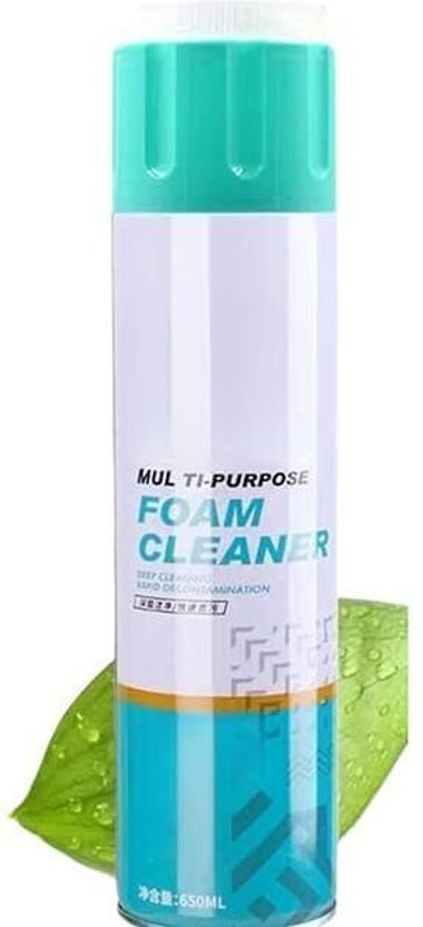 PURELYCART Car Care Cleaner Foam Spray (650 ml, Pack of 1) CCF650ML1 Vehicle Interior Cleaner(650 ml)