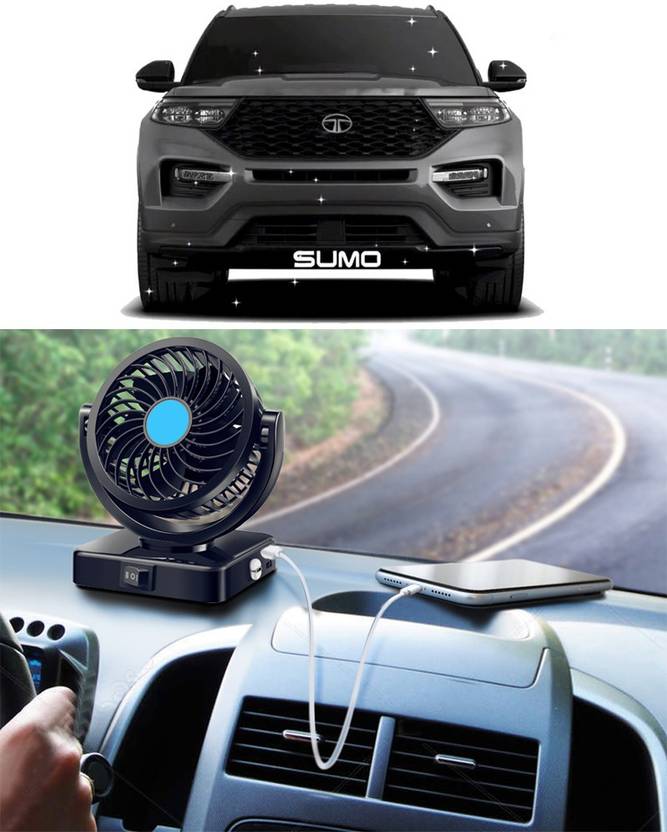 Ascension Car Fan With USB Charging 360 Degree Rotatable FanA531 Car