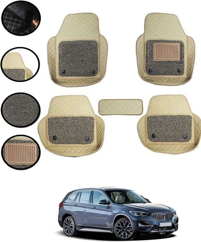 zplus Leatherite 7D Mat For  BMW X1 sDrive(Beige)