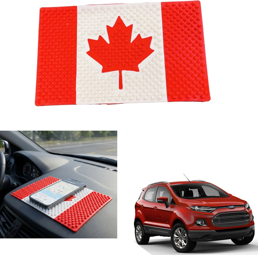 PEEPS STORE Silicone Standard Mat For  Ford Ecosport(Multicolor)