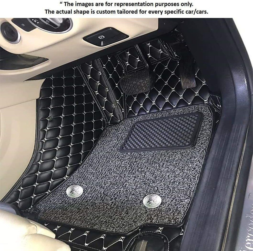 JAI Leatherite 7D Mat For  Maruti Suzuki New Brezza(Black)