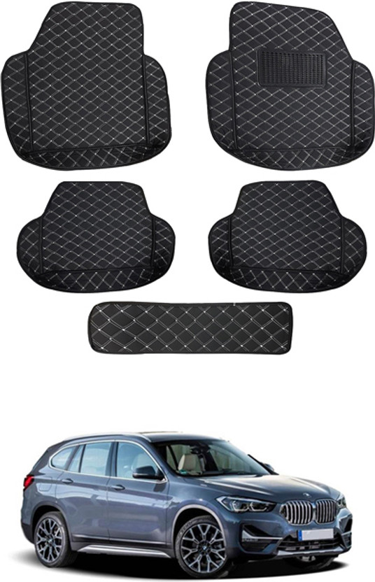 MATIES Leatherite 7D Mat For  BMW X1 sDrive(Black)