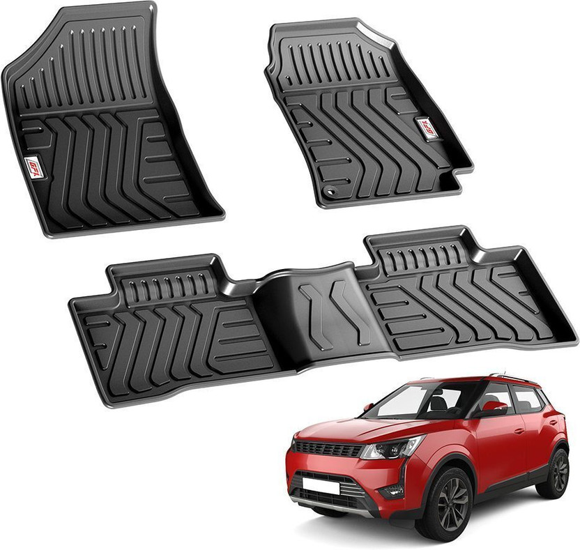 GFX TPV Tray Mat For  Mahindra XUV 3XO, XUV 300(Black)