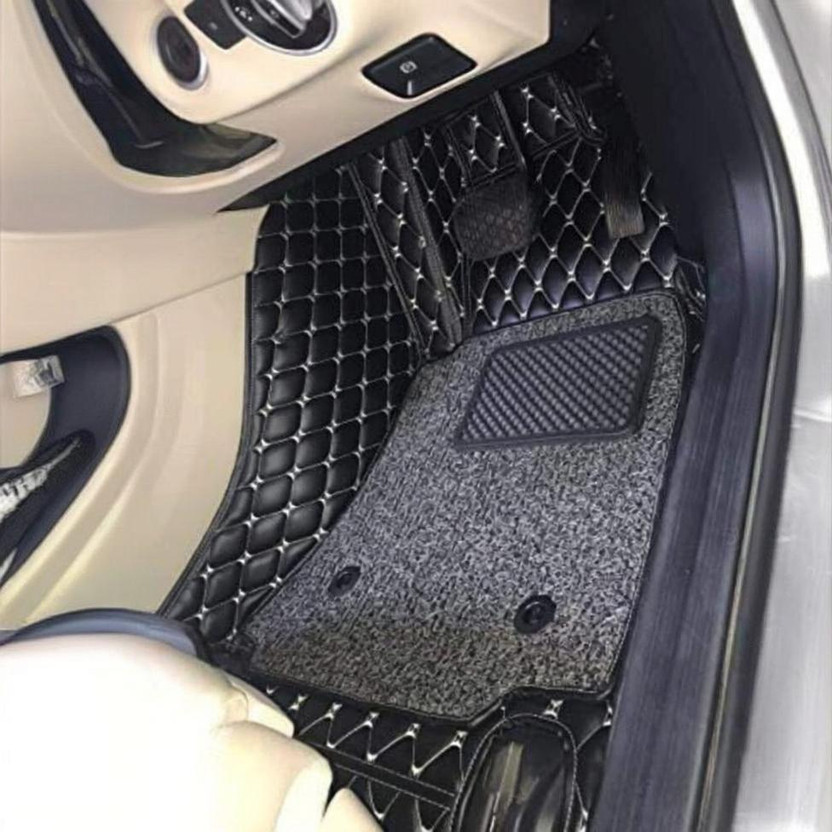 Drizon Leatherite 7D Mat For  Hyundai Venue(Black)