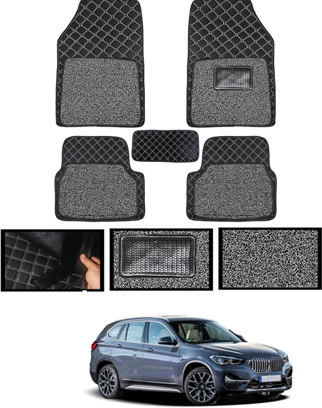 monolive Leatherite Standard Mat For  BMW X1 sDrive(Black)