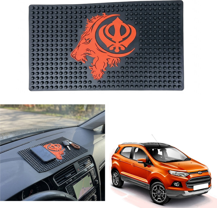 PEEPS STORE Silicone Standard Mat For  Ford Ecosport(Black)