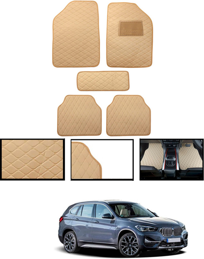 CCMM Leatherite Standard Mat For  BMW X1 sDrive(Beige)