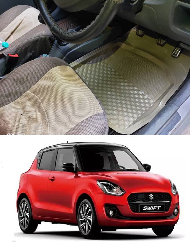 Trigcars PVC Standard Mat For Maruti Suzuki Swift Dzire Price in India