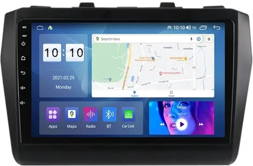 Fire sound Swift/dizyer 2018-23 10inch android player, capacitive tuch ,full HD, Car Stereo(Double Din)