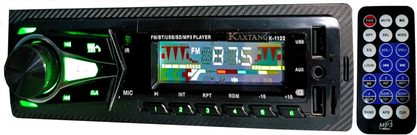 KAXTANG KAXTANG Single DIN with Dual USB Ports (Music & Charging), Bluetooth, AUX in, FM, Hands Car Stereo(Single Din) - Flipkart Deal