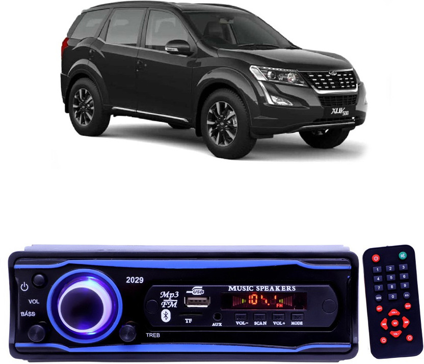 JBRIDERZ Blue 2029 USB/AUX/SD/BLUETOOTH/FM/MP3 BOOM MASTER STANDARD- E 292 Car Stereo(Single Din)