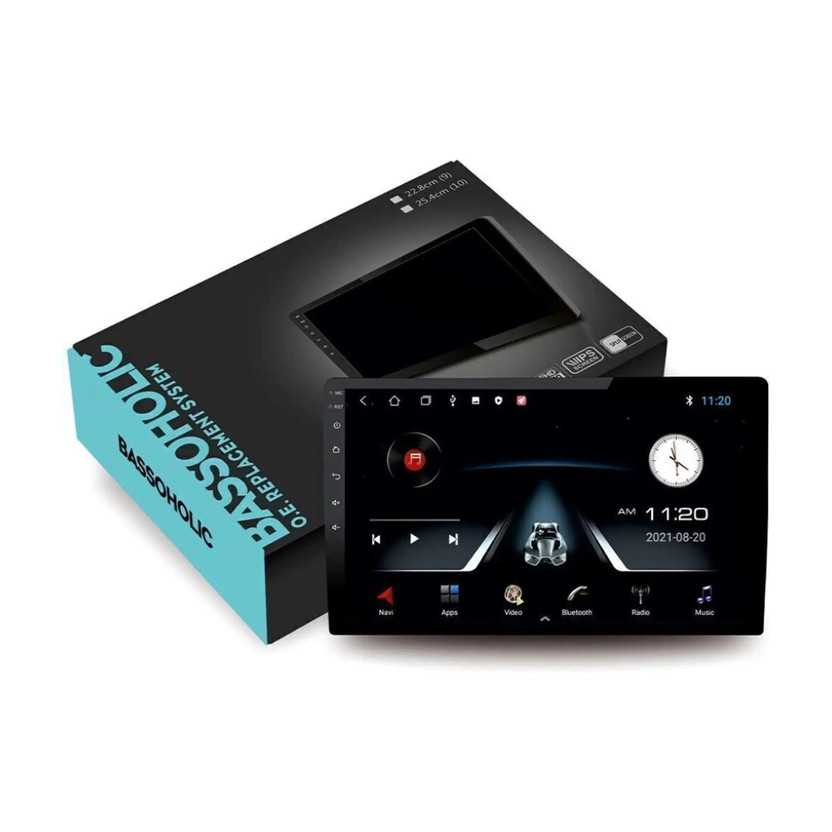 BASSOHOLIC BASSOHOLIC 9 Inch Android Car Stereo | 4GB RAM + 64GB Storage | GPS, Bluetooth, WiFi, FM Car Stereo(Double Din) - Flipkart Deal