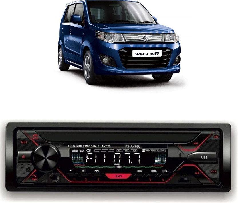 Dvis Car Stereo FX- A100U Car Stereo with Bluetooth, USB, SD Card , Aux D-338 Car Stereo(Single Din)