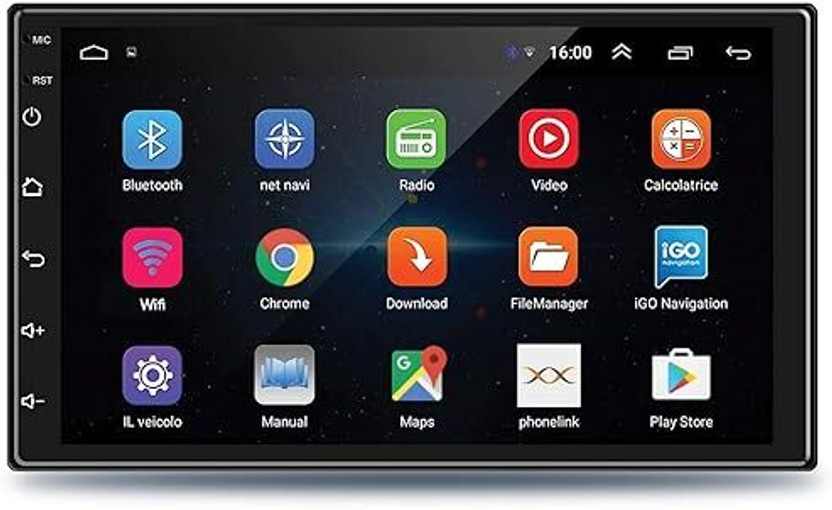 GoMechanic 7" Full HD Car Multimedia Player 2GB/32GB Car Stereo(Double Din)