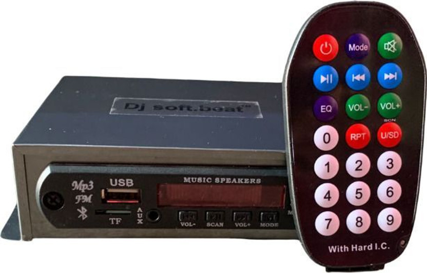 Dj soft.beat USB PLAYER WITH BLUETOOTH Car Stereo(Single Din)