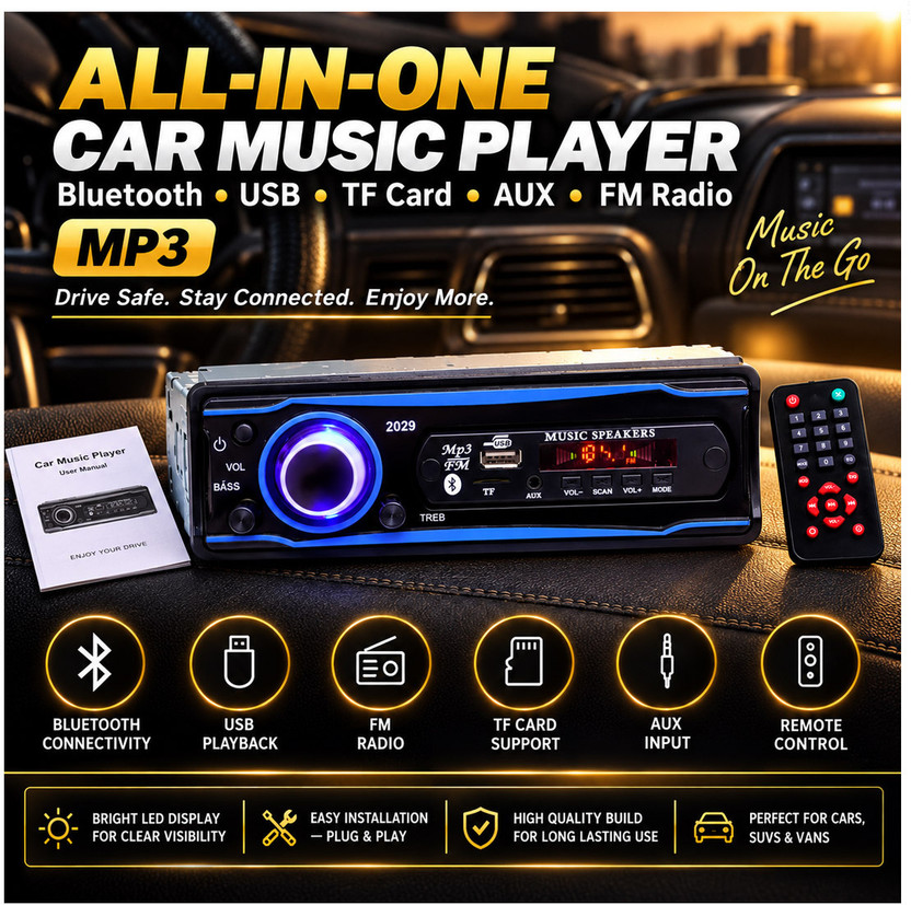 PROKONAI PROKONAI Universal Pro+ BLUETOOTH/USB/SD/AUX/FM/MP3 - ATCS0163 Car Stereo(Single Din) - Flipkart Deal