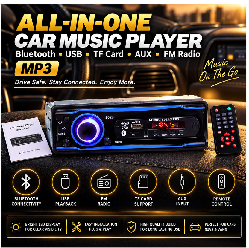 PROKONAI PROKONAI Universal Pro+ BLUETOOTH/USB/SD/AUX/FM/MP3 - ATCS0667 Car Stereo(Single Din) - Flipkart Deal