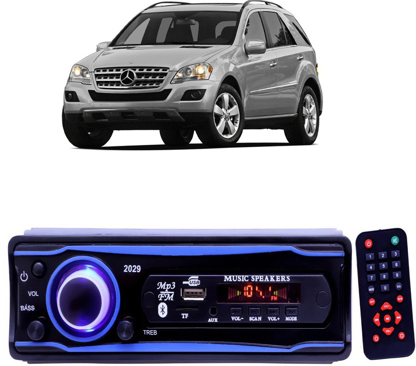 JBRIDERZ Blue 2029 USB/AUX/SD/BLUETOOTH/FM/MP3 BOOM MASTER STANDARD- G 402 Car Stereo(Single Din)