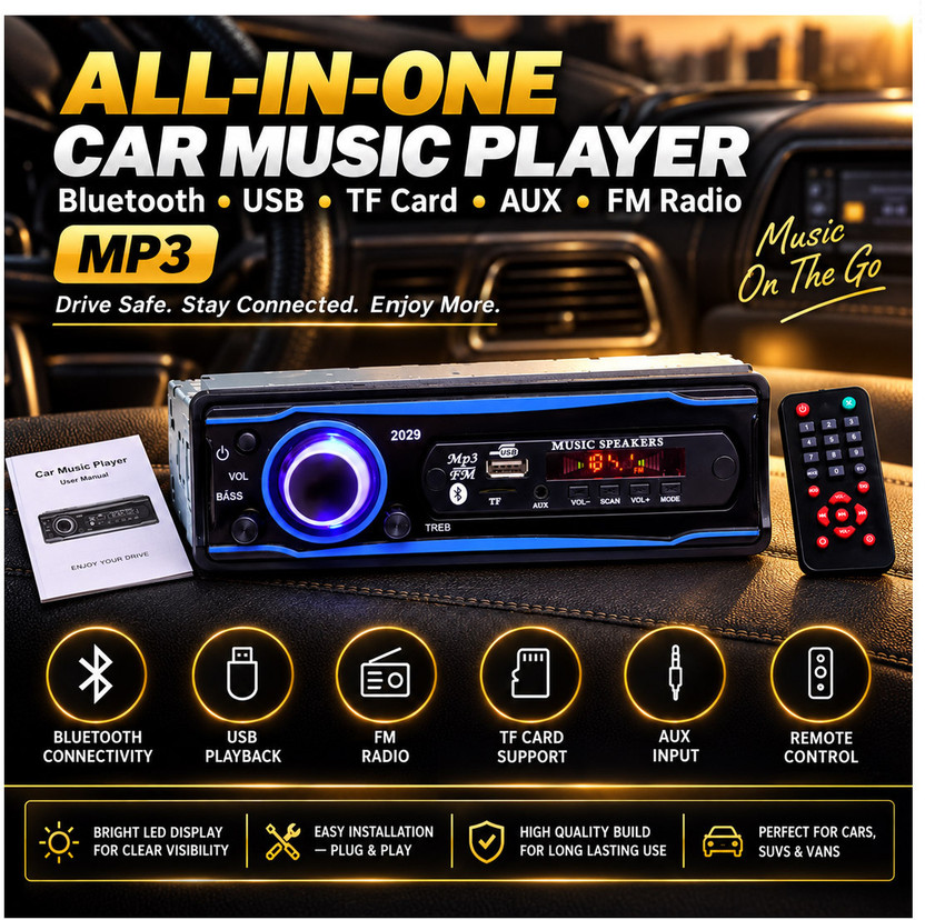 PROKONAI PROKONAI Universal Pro+ BLUETOOTH/USB/SD/AUX/FM/MP3 - ATCS0772 Car Stereo(Single Din) - Flipkart Deal