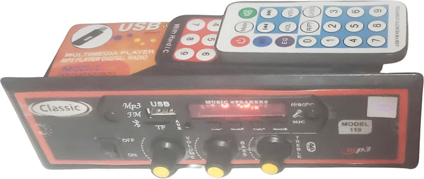 Classic GADI DC 12V usb player bluetooth single TEMPU E RIKSHAW CAR BUS Car Stereo(Single Din)