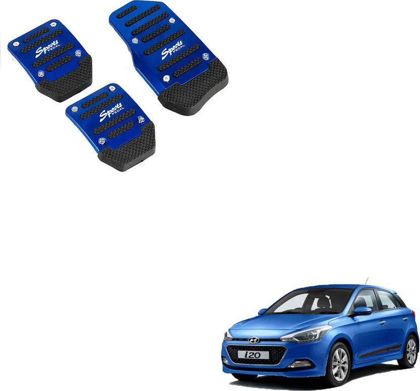 SEMAPHORE Car NonSlip Manual Pedals Kit Sports Blue For Hyundai i20
